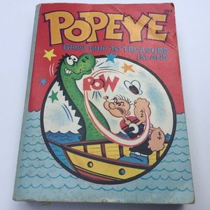 Popeye Ghost Ship to Treasure Island 1967 1st ed.